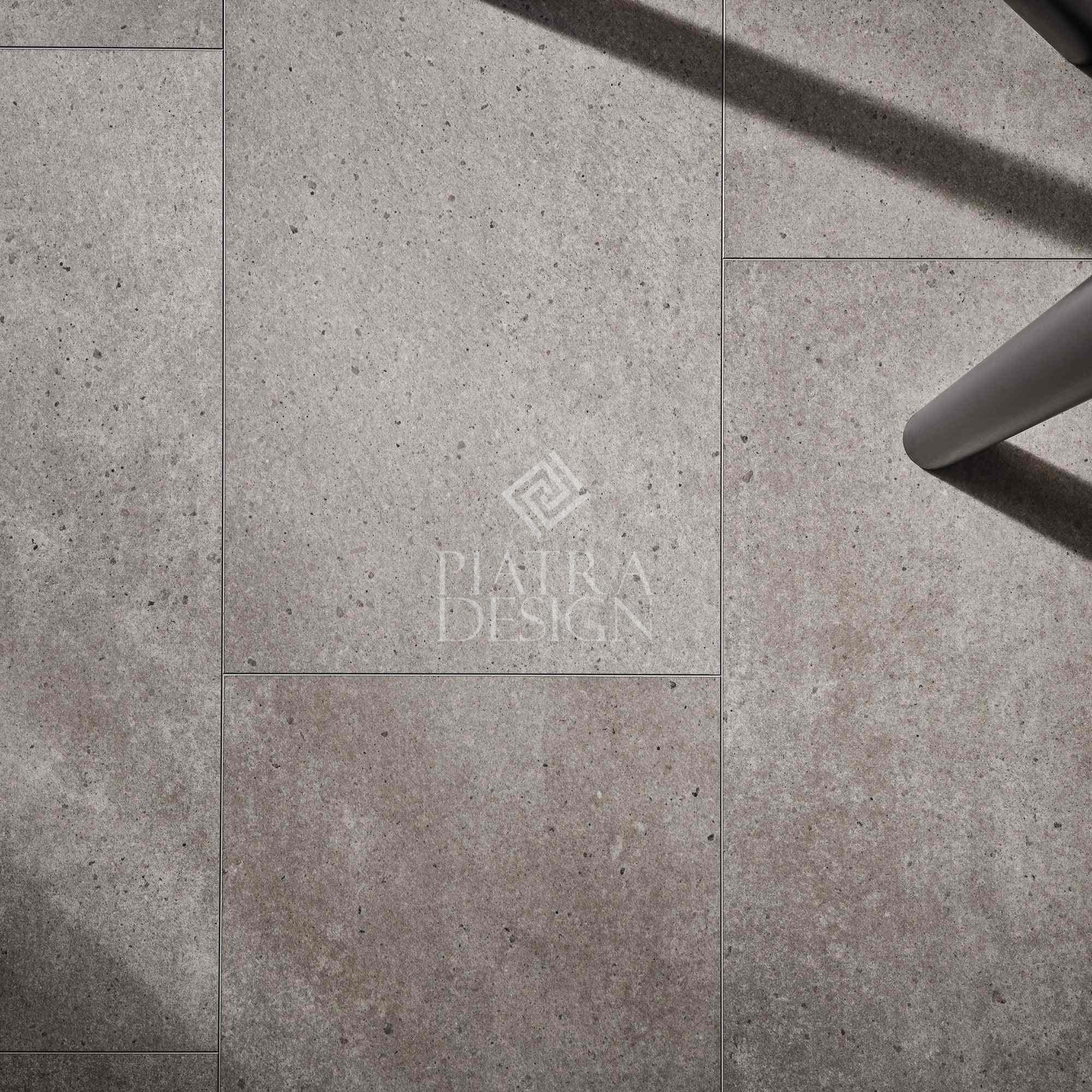 Pardoseala-SPC-Vox-Rigio-Concrete-Ground-6056117 Parchet SPC Gri Terra Concrete Ground Rigio 6056117 - imagine 1