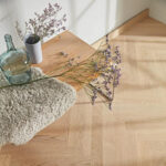 Parchet Lemn Stratificat, Stejar Alb Herringbone, B-143417 - imagine 4