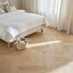 Parchet SPC Herringbone Stejar Natur Iowa Cu Izolatie