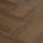 Parchet SPC Herringbone Stejar Maro Nevada Cu Izolatie - imagine 5