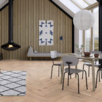 Parchet Lemn Stratificat, Stejar Alb Herringbone, B-152472 - imagine 2