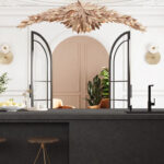 Lastra Ceramica Portelanata Argento Nero Mat 160 x 320 x 1.2 cm - imagine 3