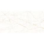 Lastra Ceramica Portelanata Calacatta Miele Satinat 160 x 320 x 1.2 cm - imagine 4