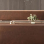 Lastra Ceramica Portelanata Corten Mat 160 x 320 x 1.2 cm - imagine 2