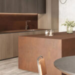 Lastra Ceramica Portelanata Corten Mat 160 x 320 x 1.2 cm