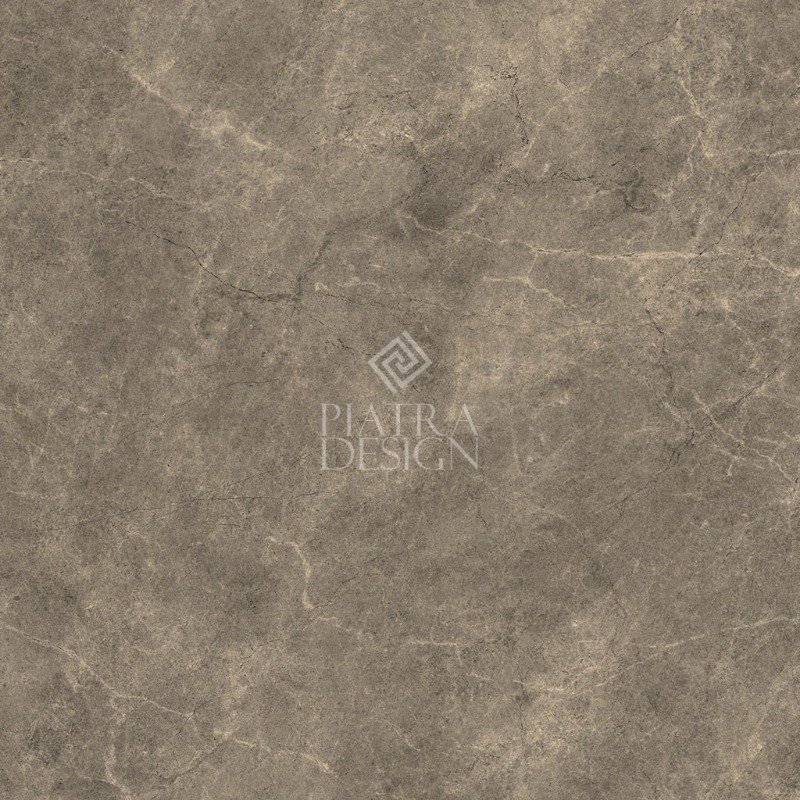 Lastra Ceramica Portelanata Tundra Dark Grey Lucios 160 x 320 x 1.2 cm Lastra Ceramica Portelanata Tundra Dark Grey Lucios 160 x 320 x 1.2 cm - imagine 1