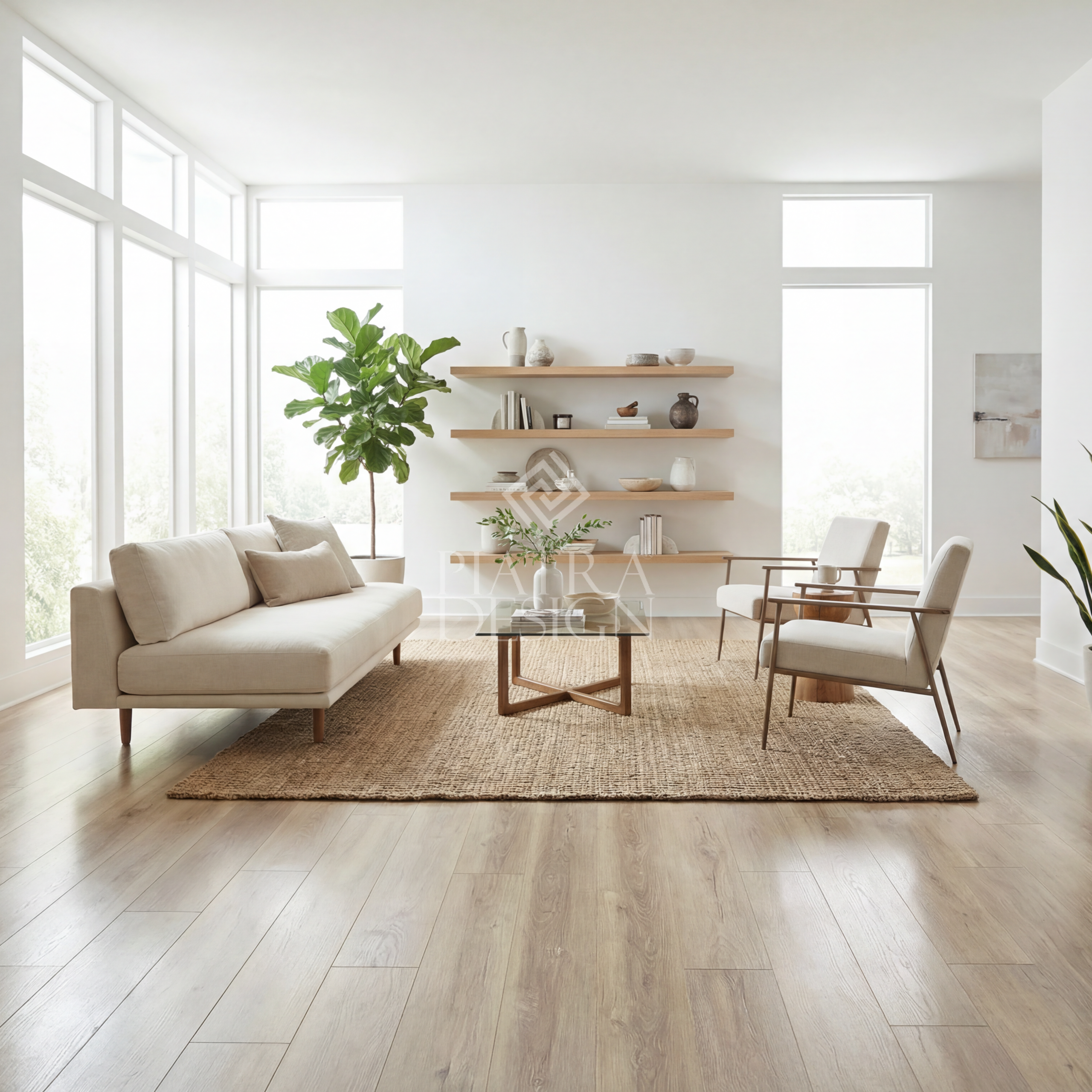 189-10 (1) Parchet SPC Acustic 7mm, BOAD Storm Beige Oak, 189-10 - imagine 1