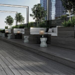 Placa Deck Ceramic ExaDeck Gri 121,7 x 14,1 x 2,6 cm