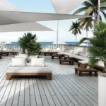 Placa Deck Ceramic ExaDeck Natur 121,7 x 14,1 x 2,6 cm